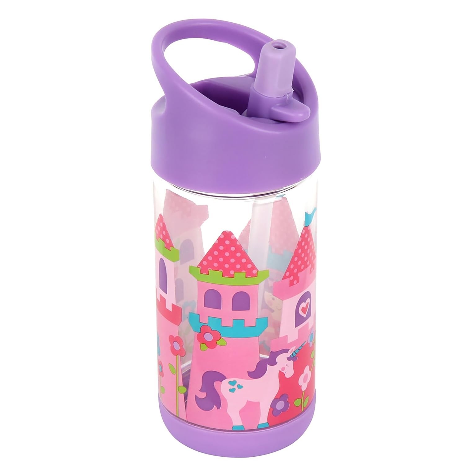 Garrafa Infantil Flip Top 300ml - Princesa | Segura, Divertida e Livre de BPA
