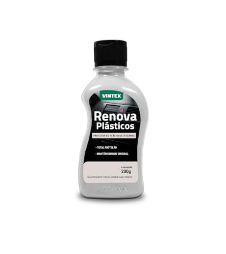 Renova Plásticos 200ml: Brilho e Proteção Duradoura para Seu Veículo e Casa