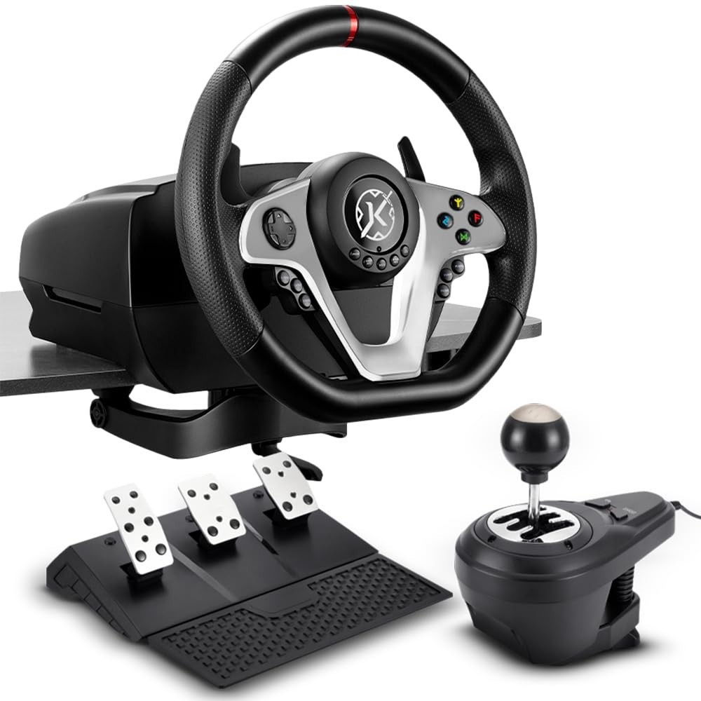 Kit Volante, Pedais e Câmbio Kalkan G500 ProRacing Force Feedback - Imersão Total!