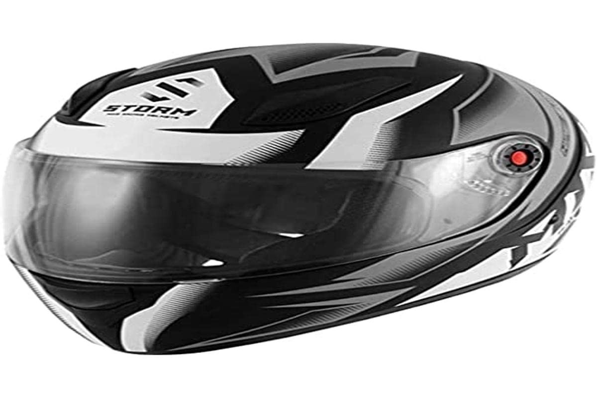 Capacete Fechado Mixs MX2 Storm Grafite Fosco - Segurança e Estilo para Sua Pilotagem