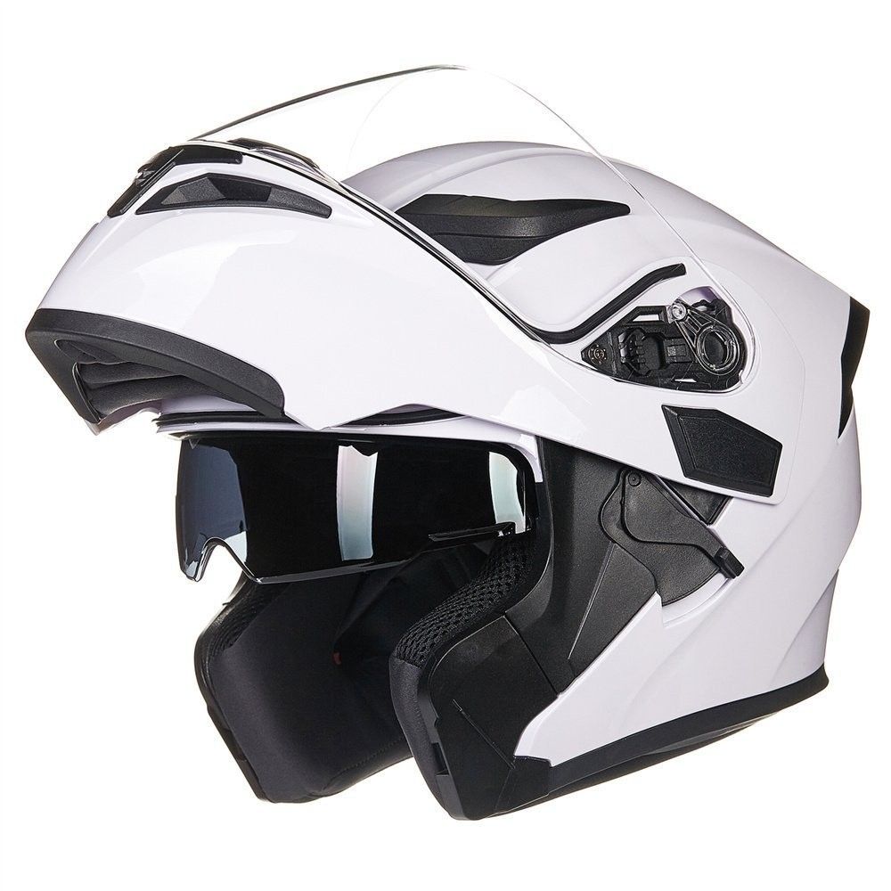 Capacete ILM Modular Aro 2024: Segurança e Estilo com Viseira Dupla e Certificação DOT