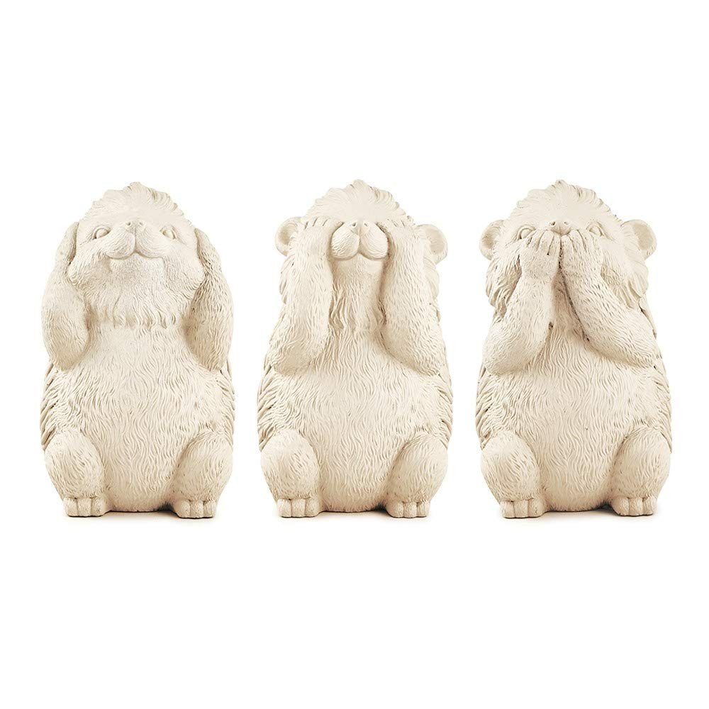 Escultura Ouriço em Cimento Artístico - Decoração Moderna e Elegante