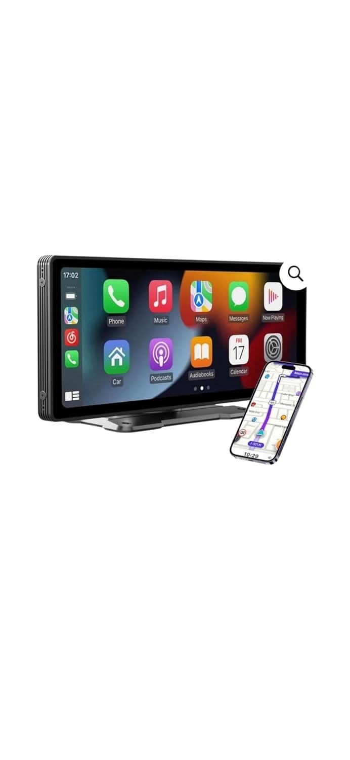 Monitor Automotivo CarPlay 7" com GPS e Bluetooth: Sua Central Multimídia Inteligente