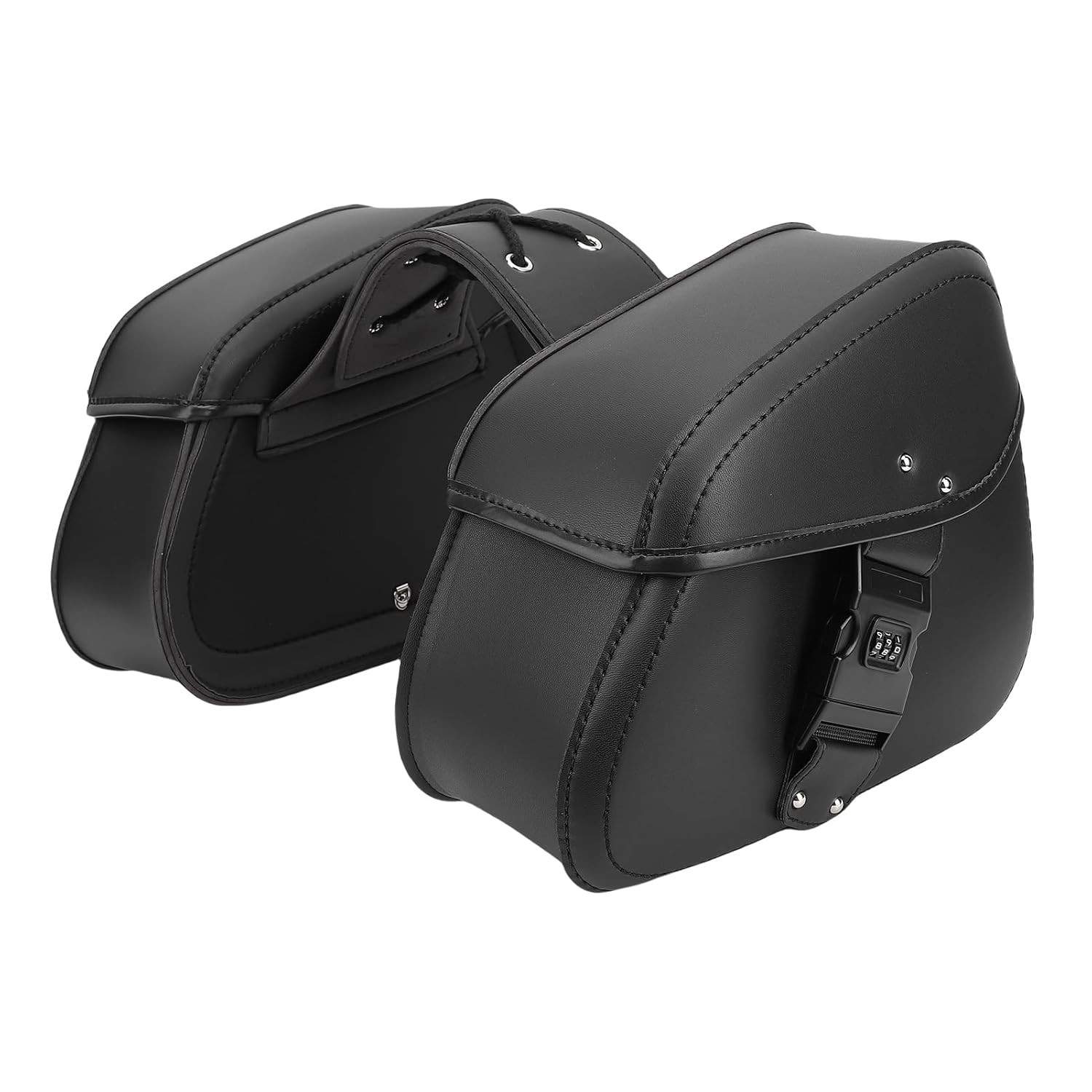 Alforjes de Couro Universal 16L para Moto: Estilo e Praticidade para Sua Viagem