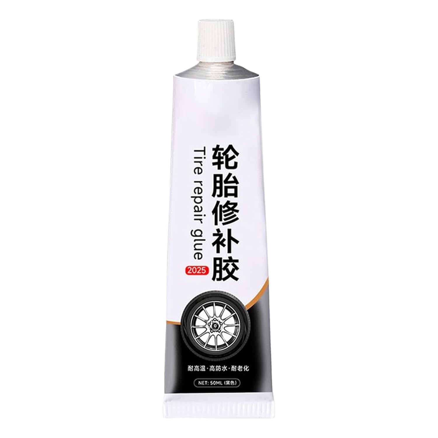 Cola de Reparo de Pneus 50ml: Selante Rápido e Durável para Furos e Rachaduras