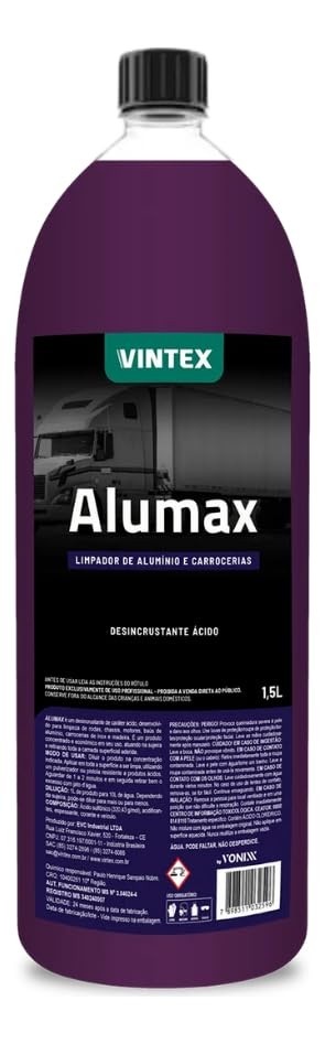 Desincrustante Ácido Alumax - Limpeza Profunda de Alumínio, Rodas e Motores