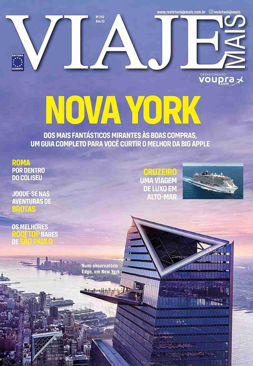 Revista Viaje Mais Edição 262: Descubra Destinos Incríveis e Dicas de Viagem!