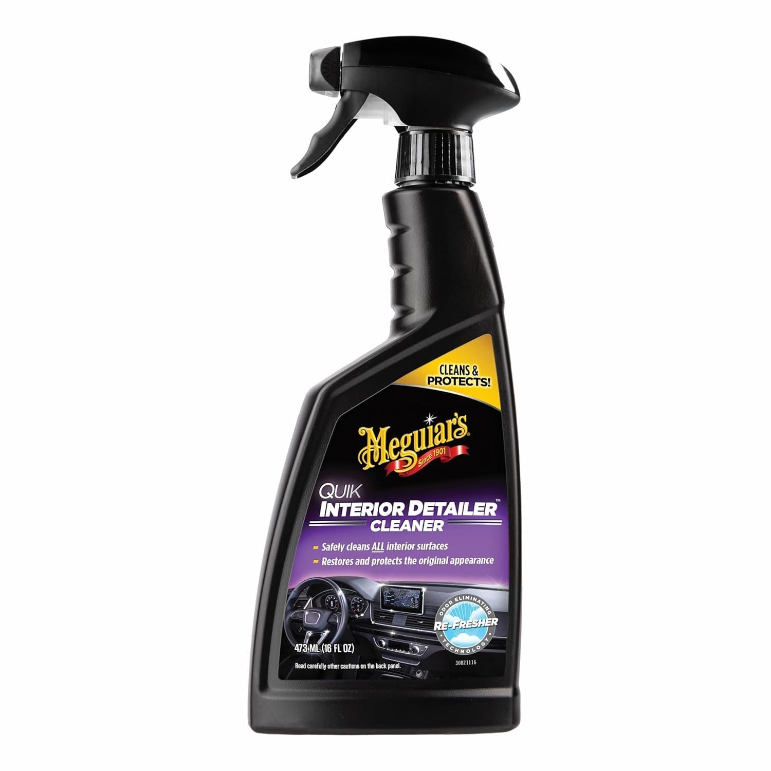 Meguiar's Quik Detailer Interior 473ml: Limpeza Rápida e Brilho Impecável