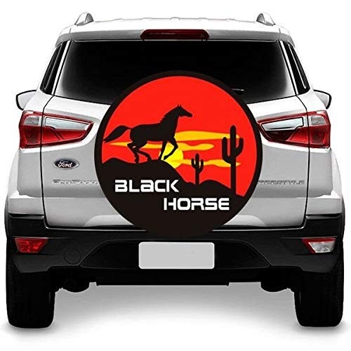 Capa de Estepe Cavalo Negro: Proteção e Estilo para seu CrossFox, Ecosport ou Doblò