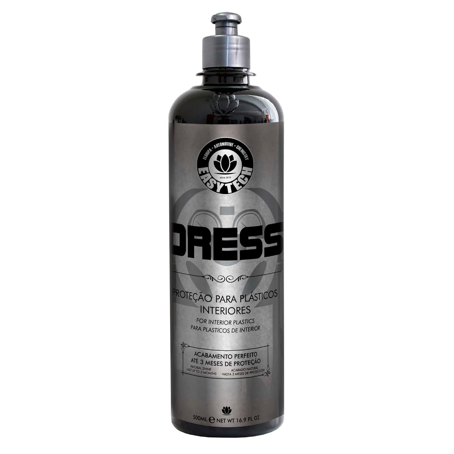 Renovador e Protetor Plásticos Internos Easytech Dress 500ml: Brilho e Proteção Duradoura