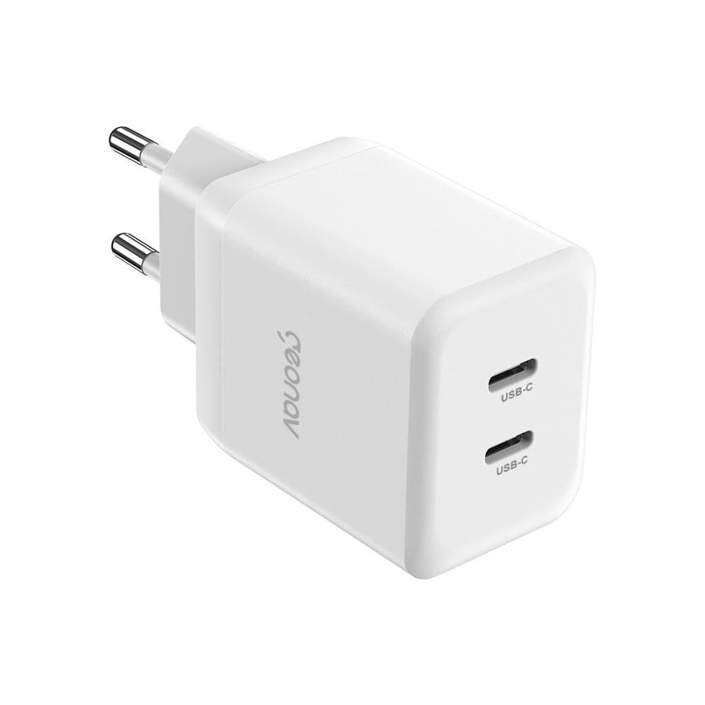 Carregador Universal Geonav SuperPower GaN Duo 35W: Carregamento Rápido e Inteligente para Seus Dispositivos