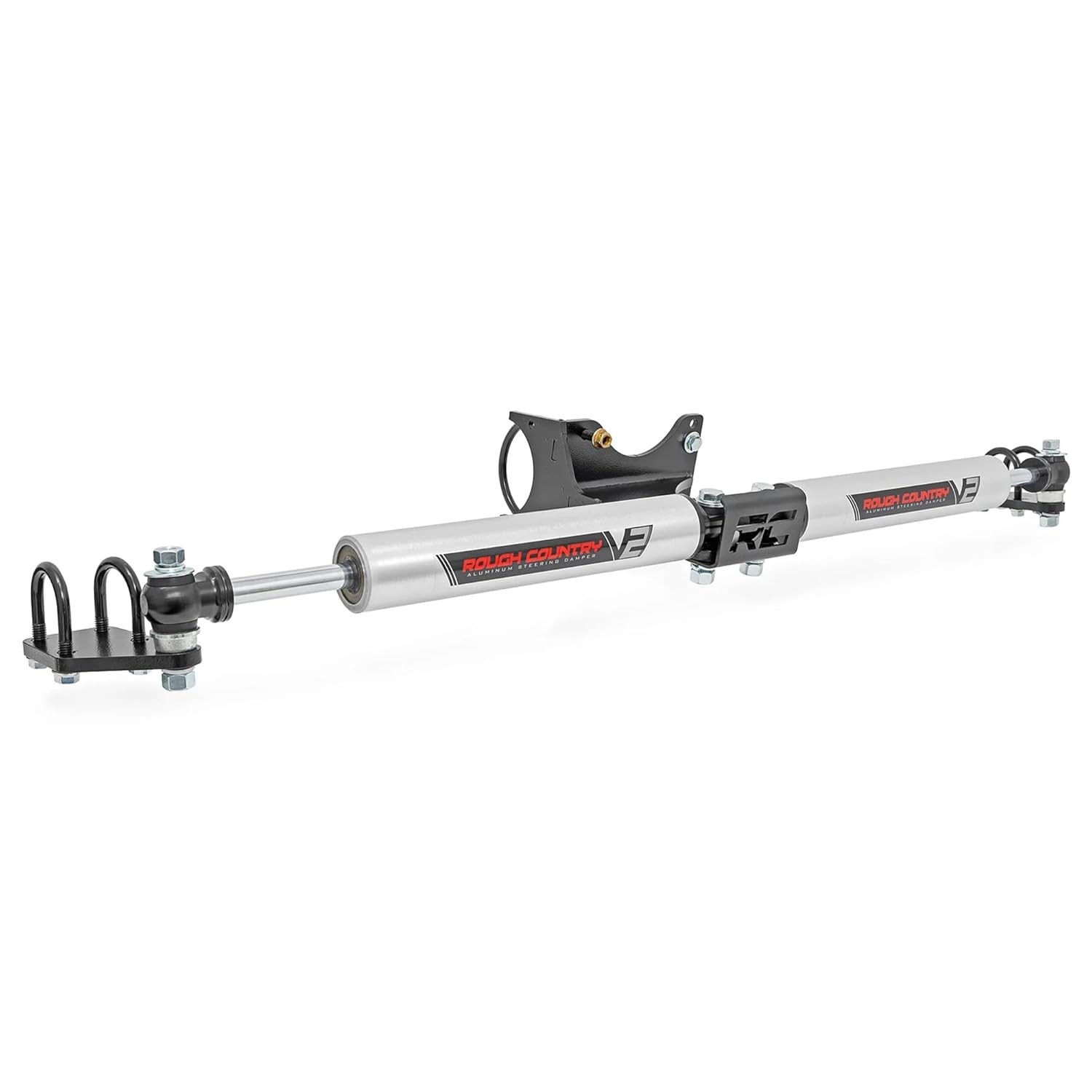 Estabilizador de Direção Dupla Rough Country V2 para Ford Super Duty 05-23 | Controle e Durabilidade