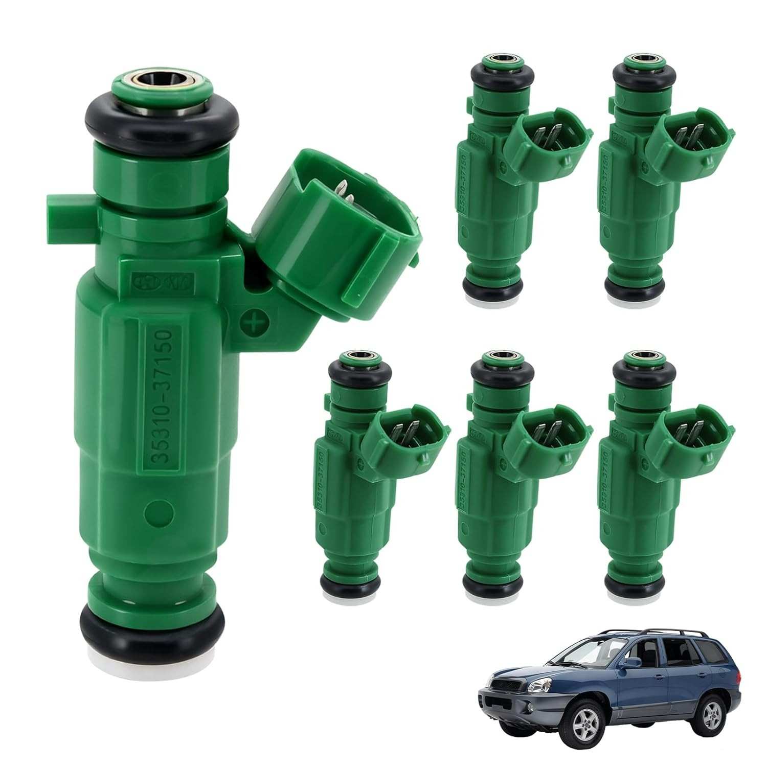 Kit 6 Injetores Combustível Hyundai Kia 35310-37150 FJ660 - Performance e Durabilidade