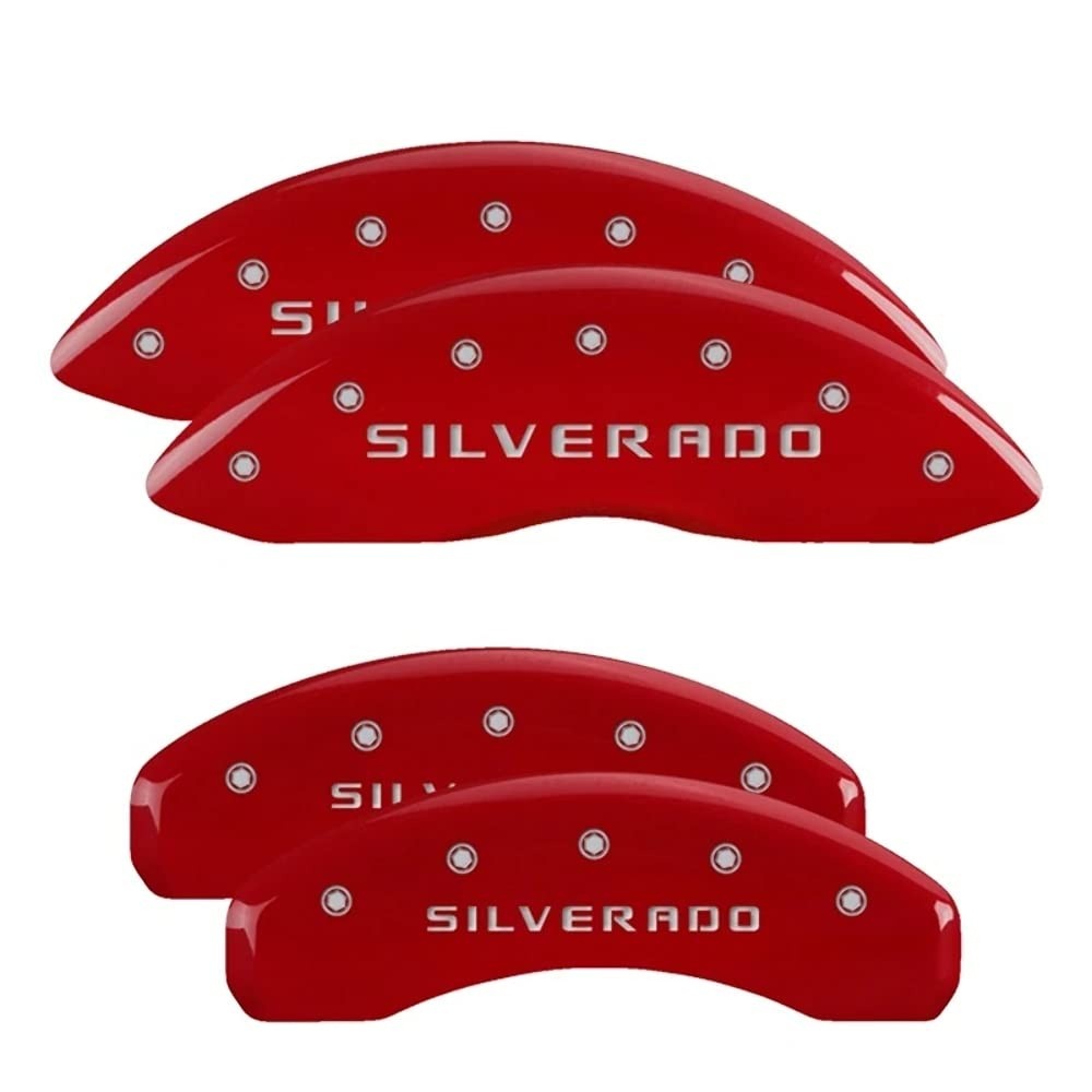 Capas de Pinça de Freio Chevrolet Vermelho e Prata - Estilo e Performance MGP