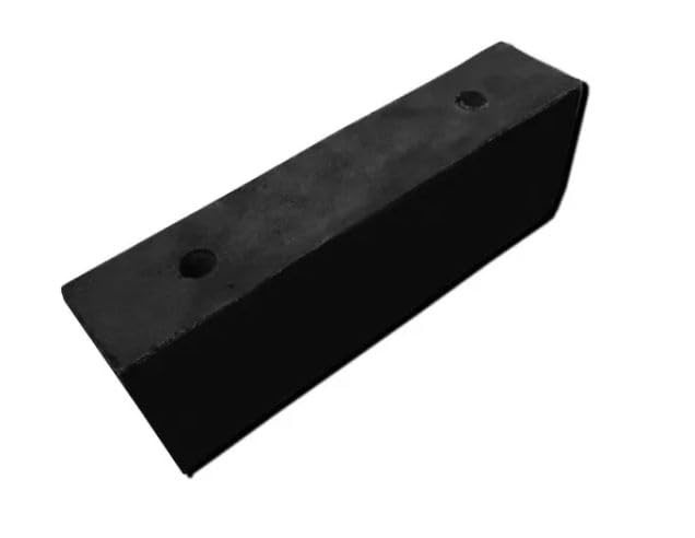 Batente de Borracha para Caminhão e Estacionamento - 250x80x50mm - Celpan