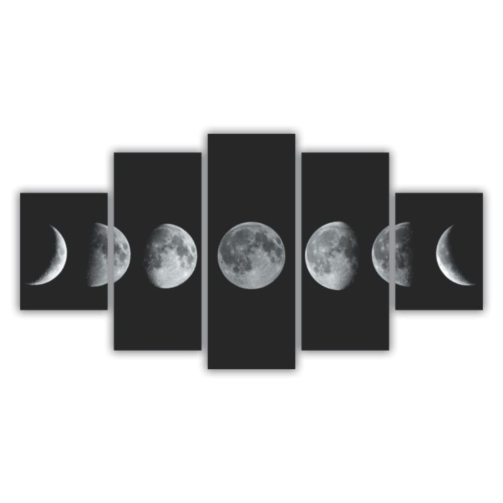 Quadros Decorativos MDF Fases da Lua - Transforme seu Espaço com Estilo e Magia