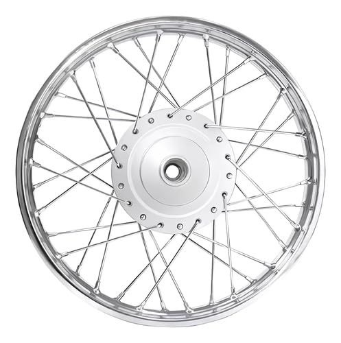 Roda Dianteira CG Titan 150 Fan 150 Alinhada e Balanceada - Raiamento 4mm