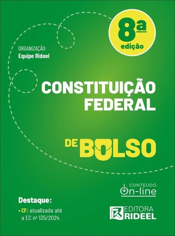 Constituição Federal de Bolso 2025 - CF Essencial para Advogados e Estudantes