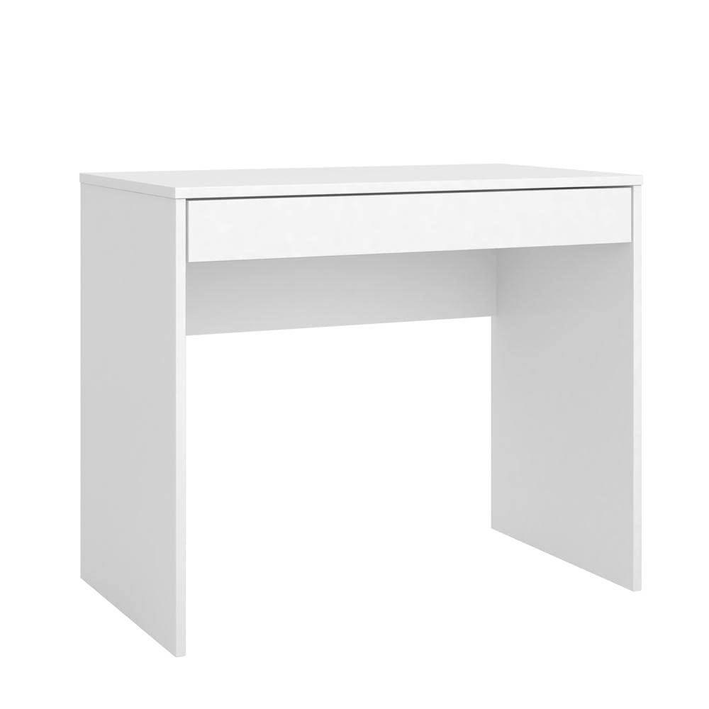 Escrivaninha com 1 Gaveta Facility Branco - Design Moderno e Funcionalidade
