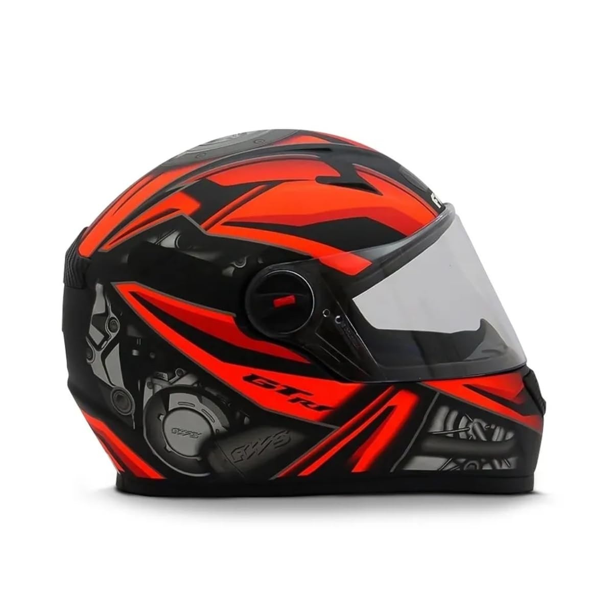 Capacete Fechado FW3 GTN R1: Estilo, Segurança e Conforto para Sua Pilotagem