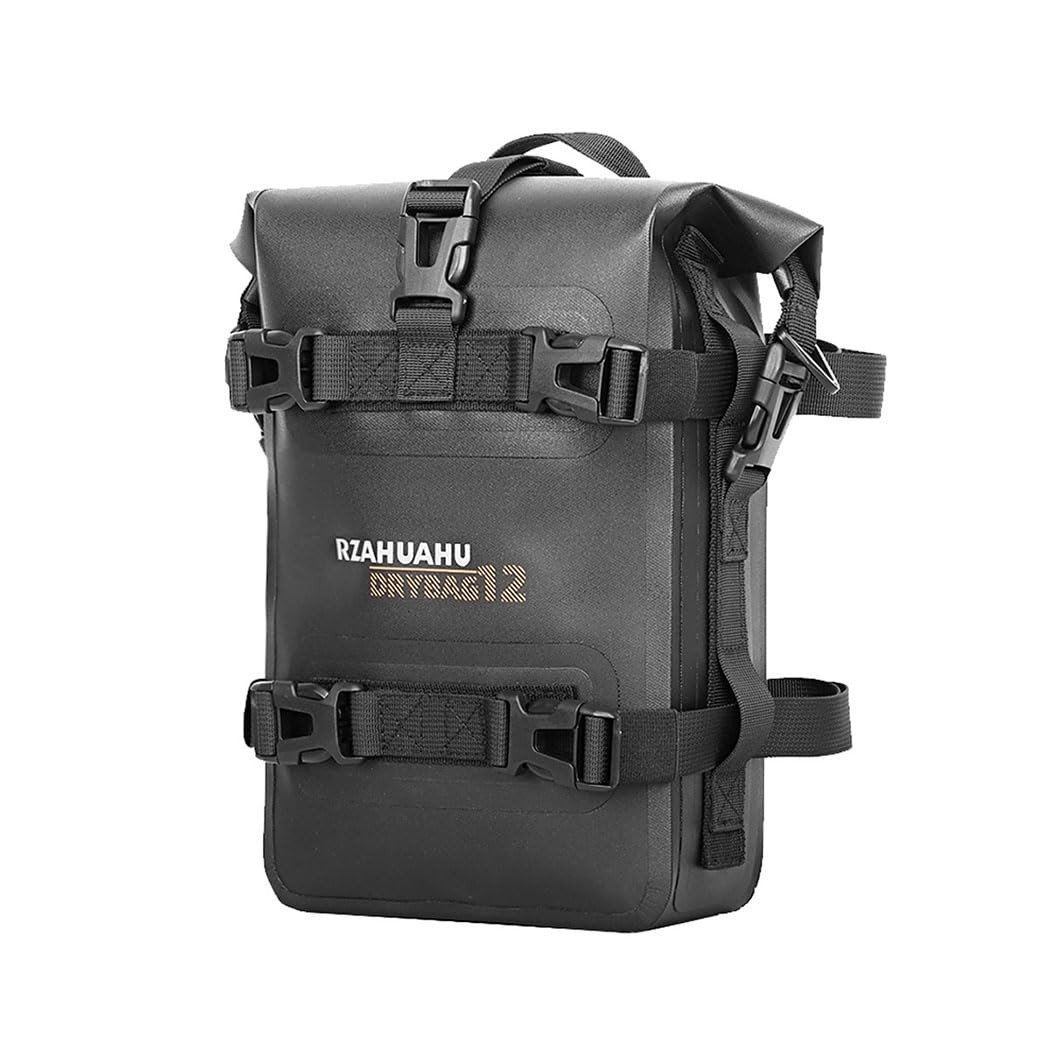 Bolsa Lateral Multifuncional para Moto: Impermeável e Segura