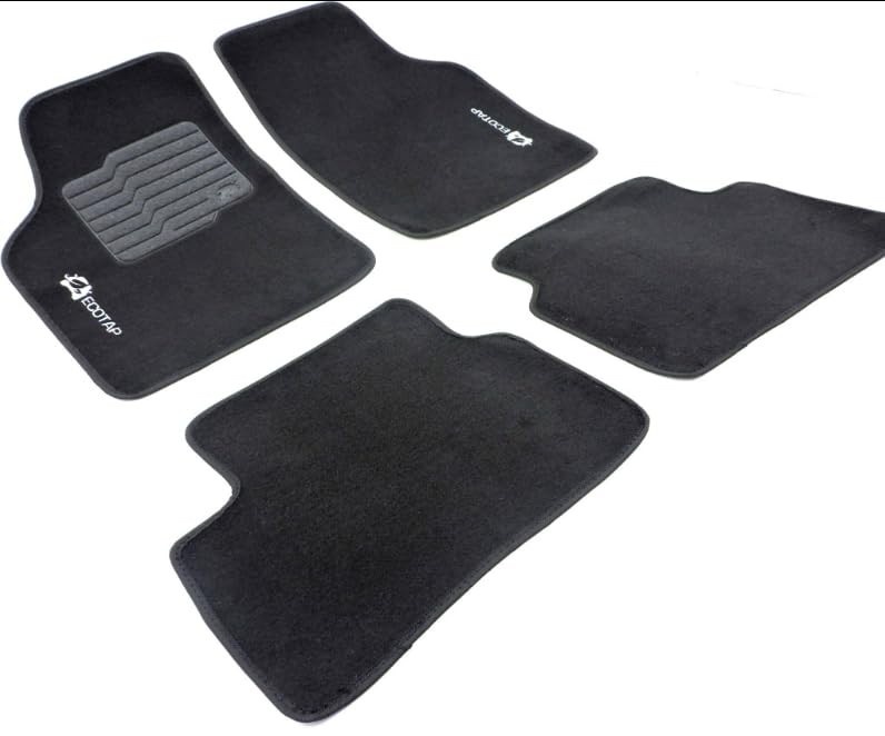 Kit 4 Tapetes Automotivos Universais ECOTAP U2872TP: Proteção e Estilo para Seu Carro