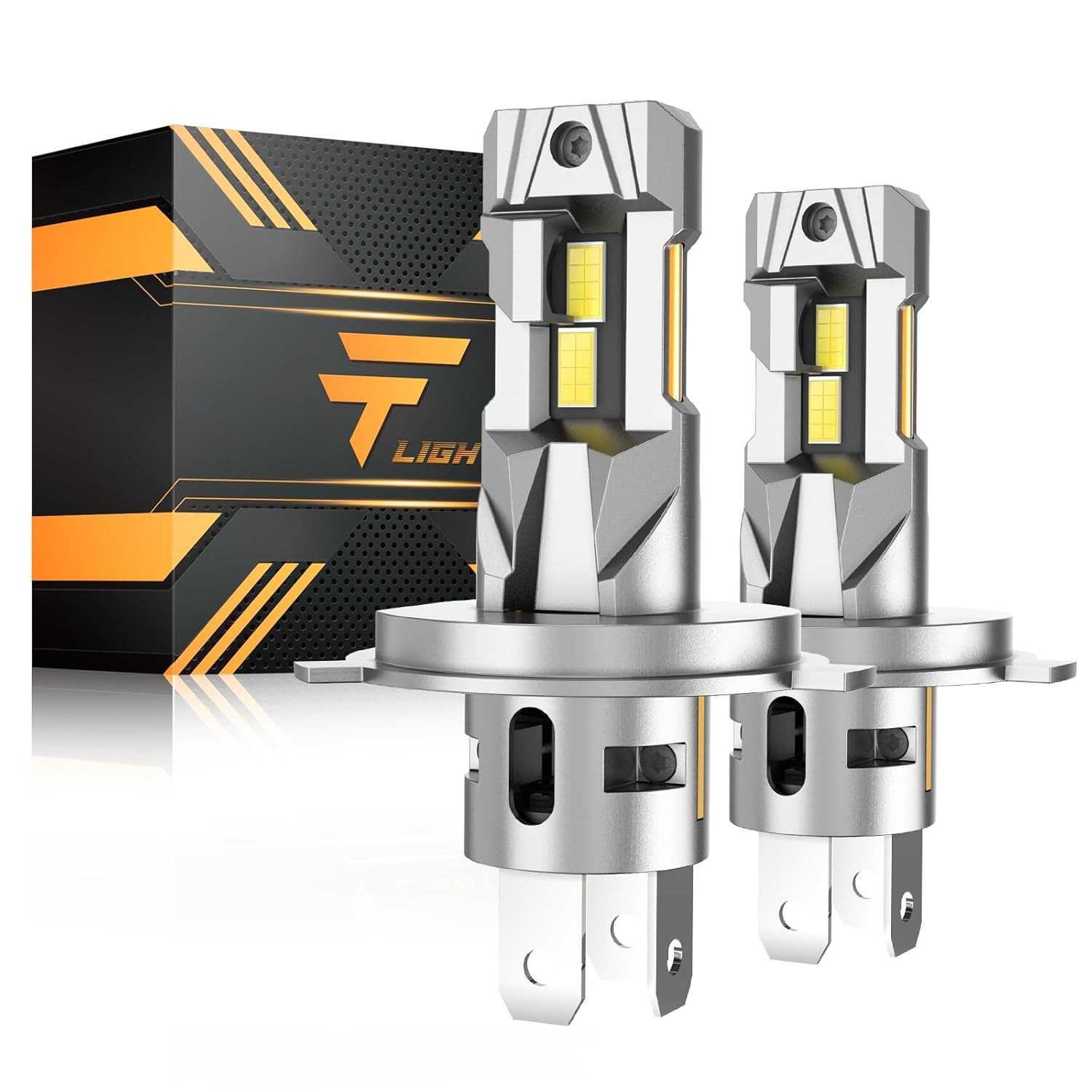 Lâmpada LED H4 9003 Super Brilhante 26000LM - Iluminação Potente e Duradoura