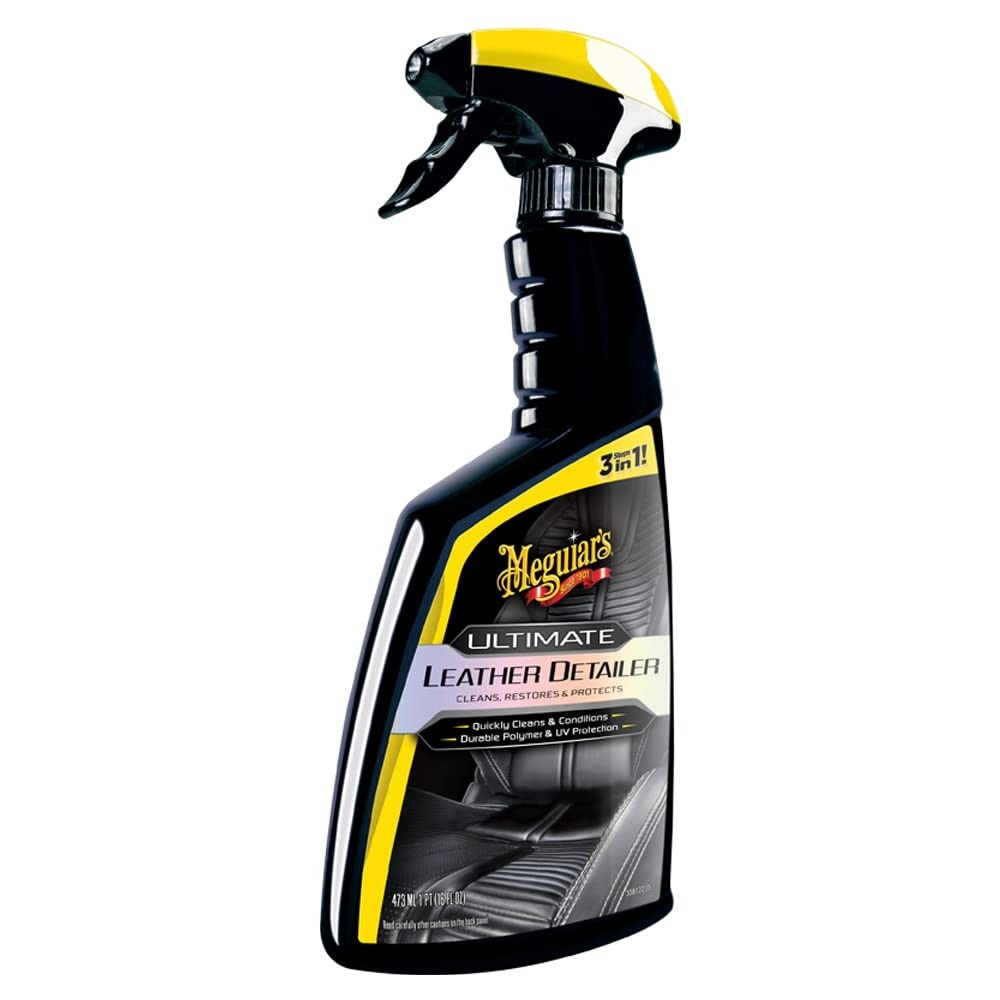Meguiars Ultimate Acabamento de Couro 473ml: Limpeza, Condicionamento e Proteção em 1 Passo