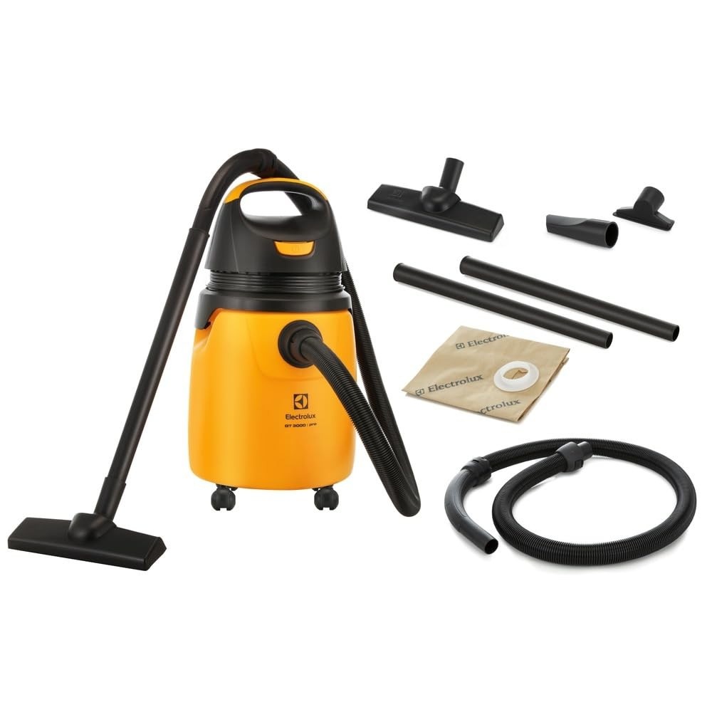 Aspirador de Água e Pó GT30N 1300W - Potência Semiprofissional para Limpezas Pesadas | Electrolux