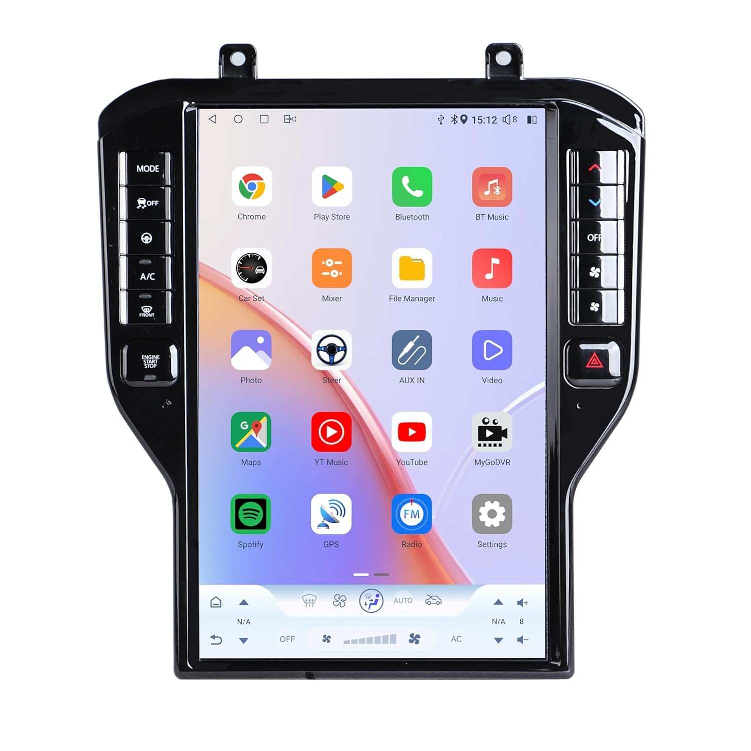 Central Multimídia Android 13 14.5" para Ford Mustang 2015-2021: Navegação GPS, Carplay e Mais!