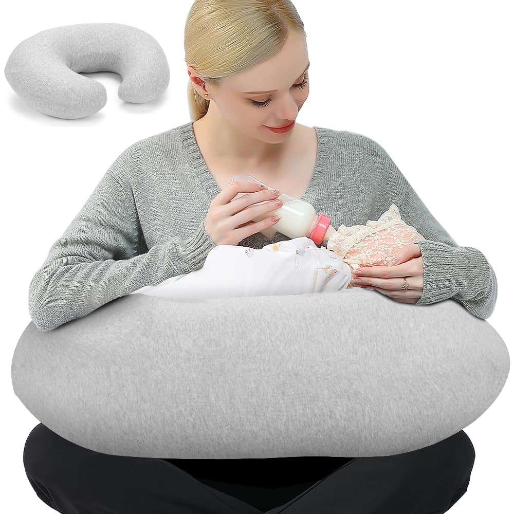 Almofada de Amamentação com Design Ergonômico – Conforto e Suporte Máximo para Mães Modernas