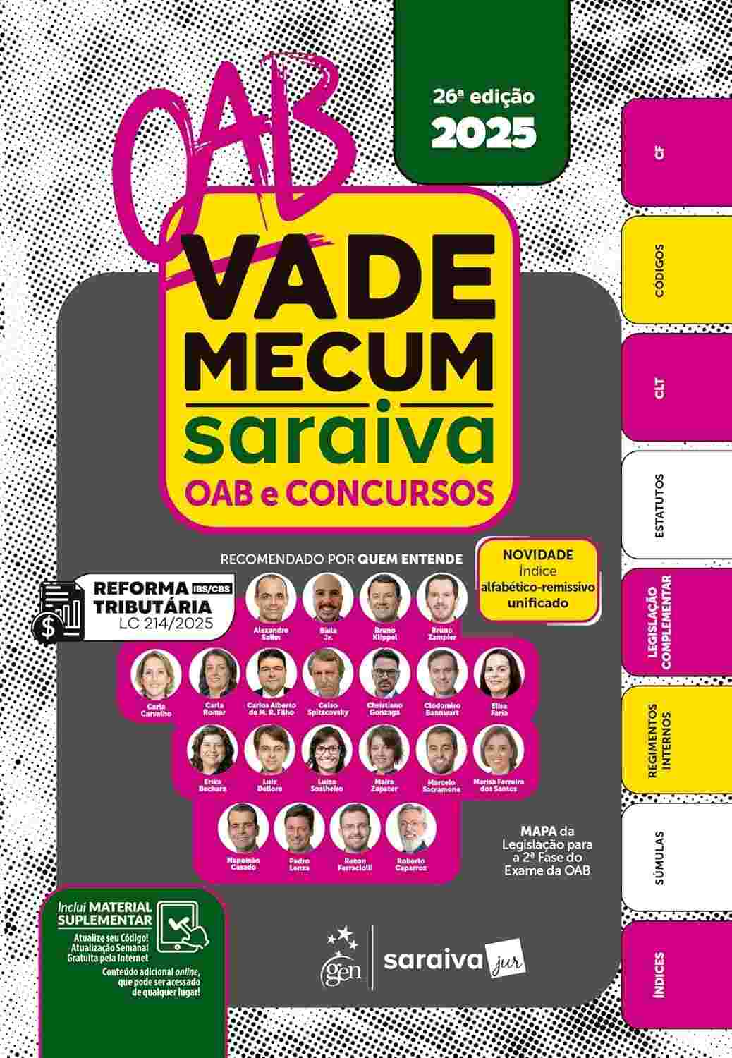 Vade Mecum Saraiva OAB e Concursos 26ª Edição 2025: Seu Guia Essencial para Aprovação
