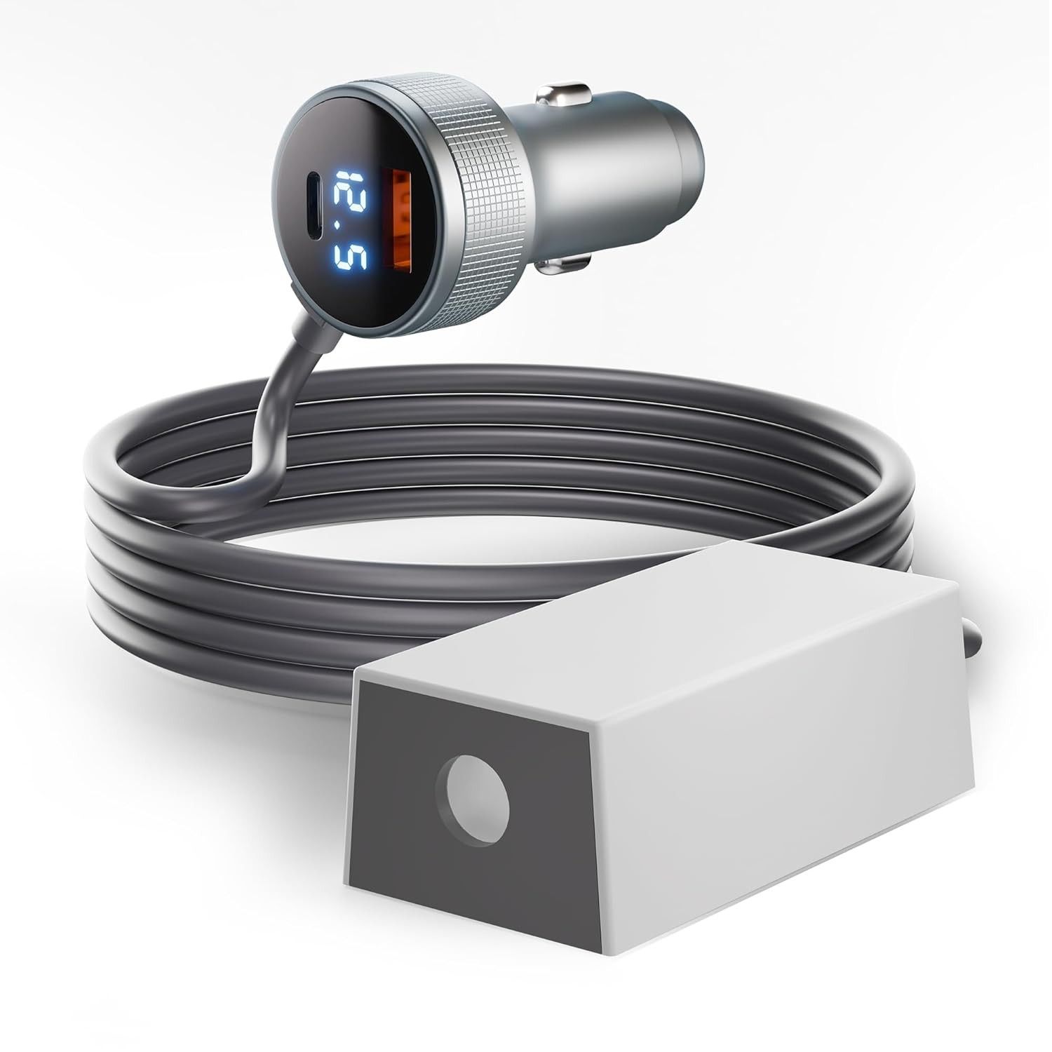 Starlink Mini Adaptador Veicular 12V com Conversor Step-Up e Carregamento Rápido PD/QC