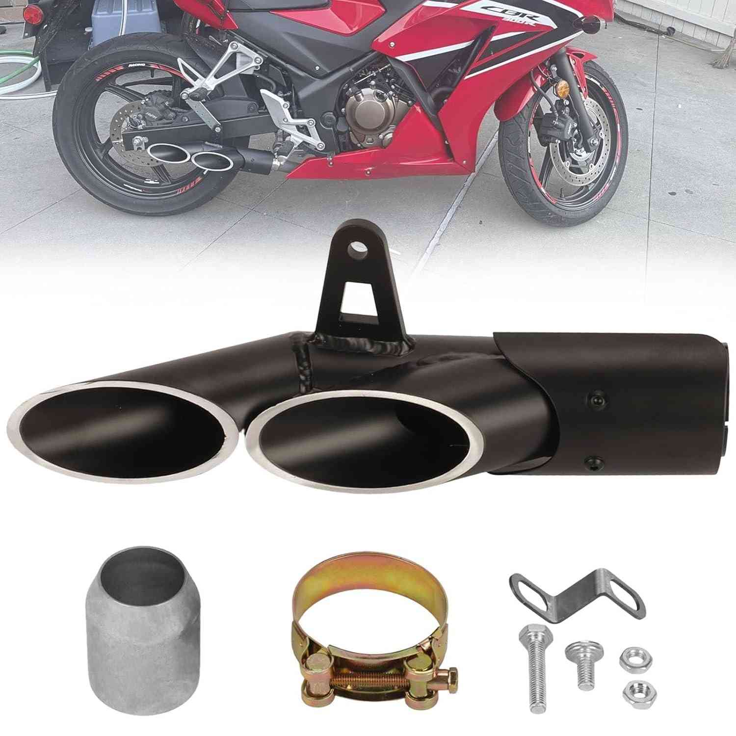 Escapamento Esportivo Universal 38-51mm: Potência e Estilo para Sua Moto Kawasaki, Honda e Suzuki