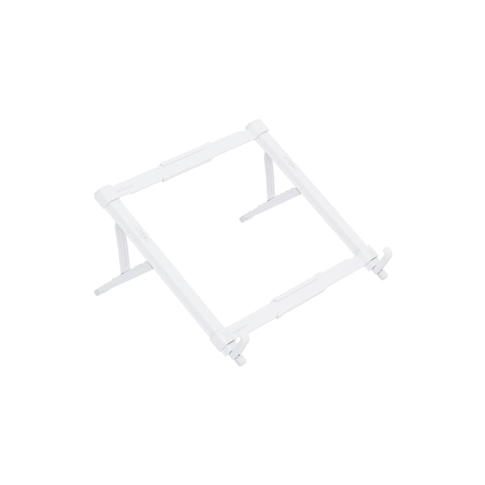 Suporte para Notebook ABS Branco Ergonômico | Corrige Postura e Alivia Tensão