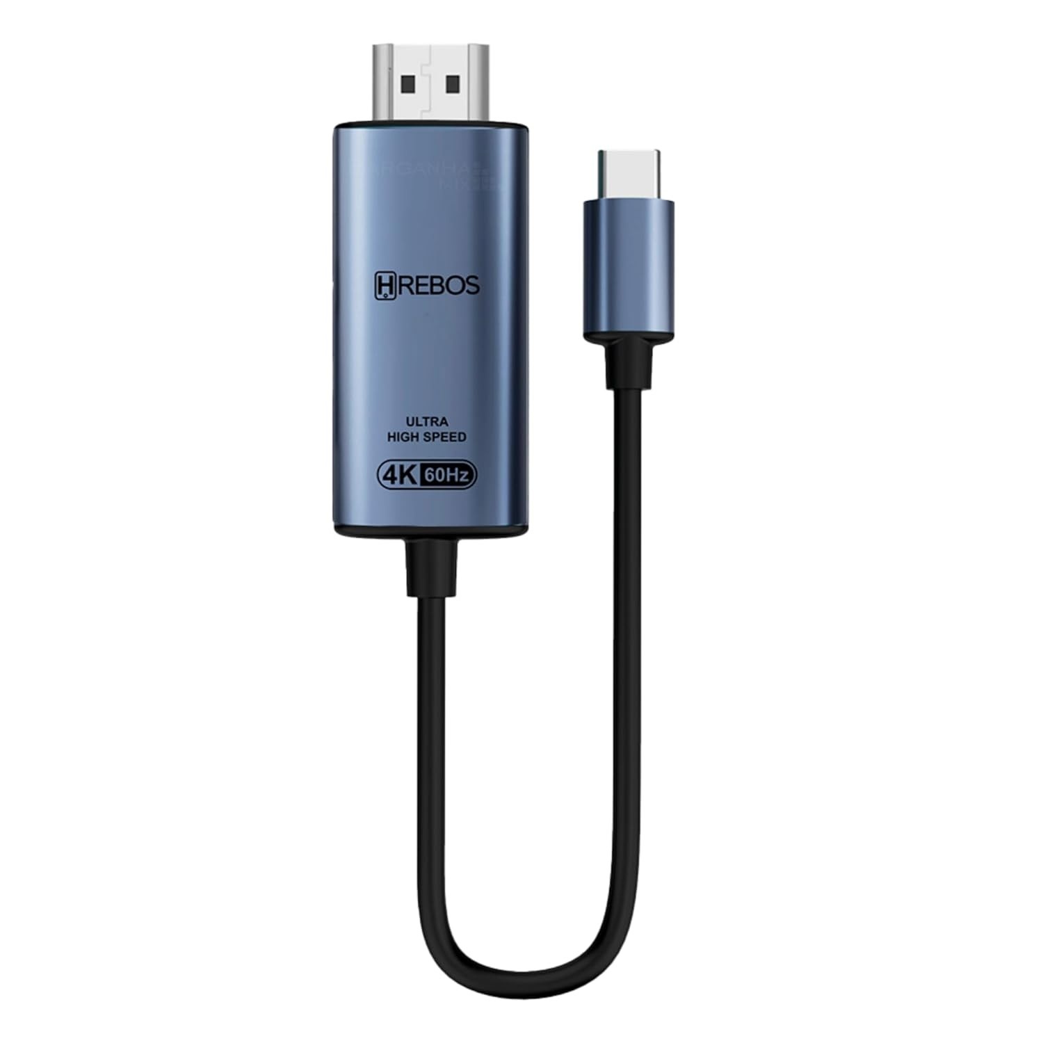 Cabo HDMI USB-C 4K 60Hz 2m: Conecte Celular, Notebook e Tablet com Qualidade Superior