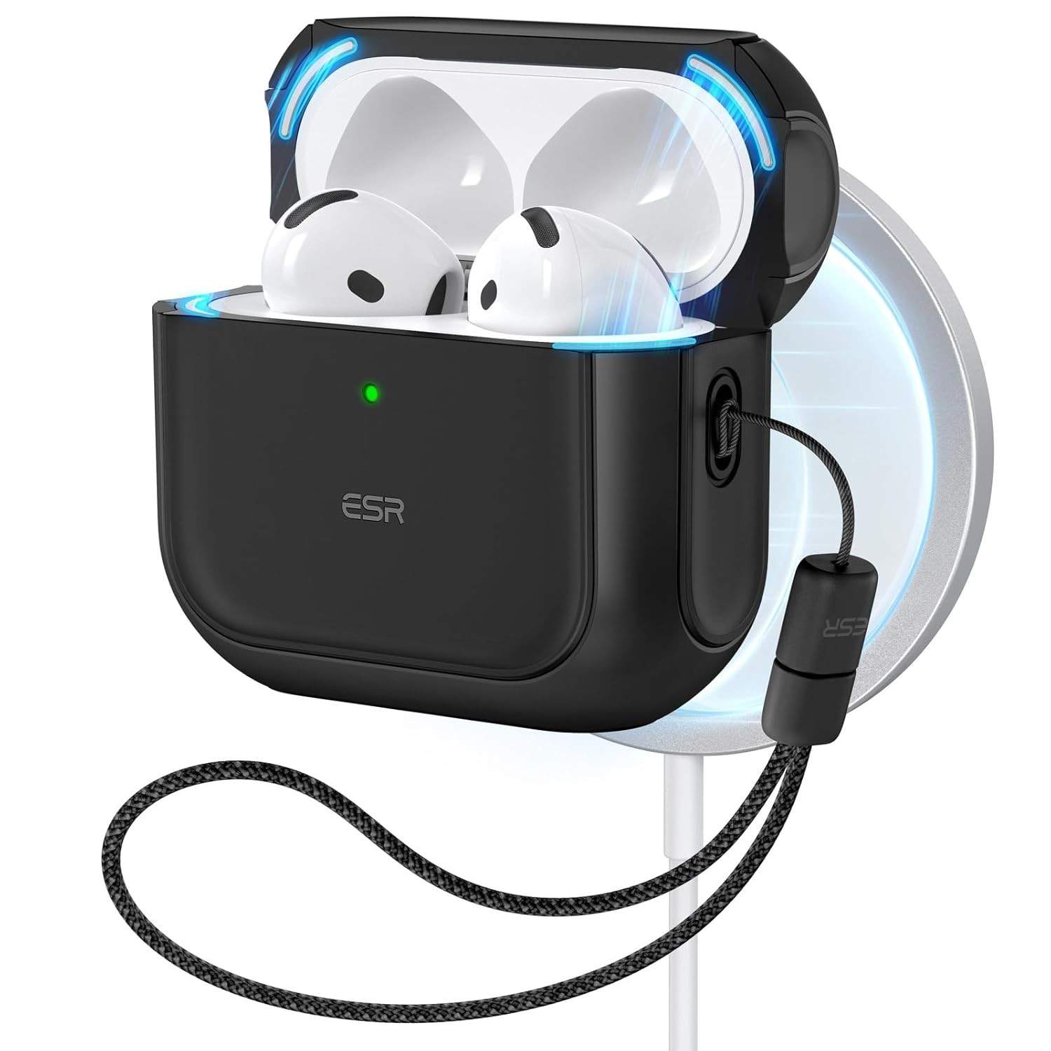 ESR Capa Orbit para AirPods 4ª Geração (2024) USB-C | MagSafe e Proteção Premium