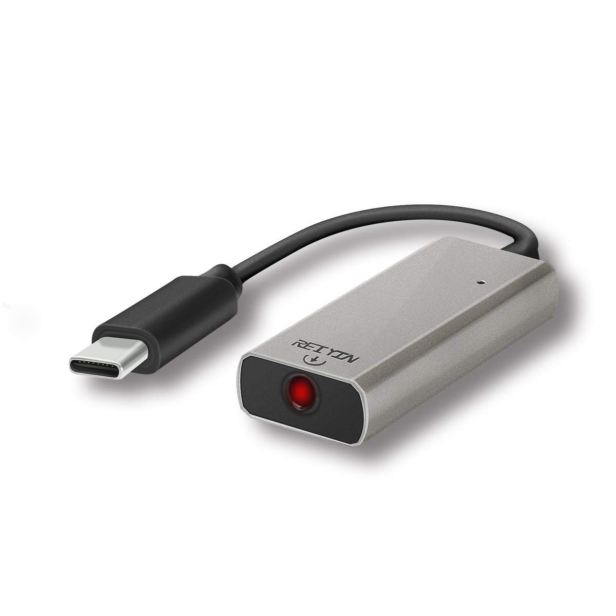 Reiyin DA-03: Conversor de Áudio USB-C DAC 192kHz 24 bits para Toslink e 3.5mm AUX