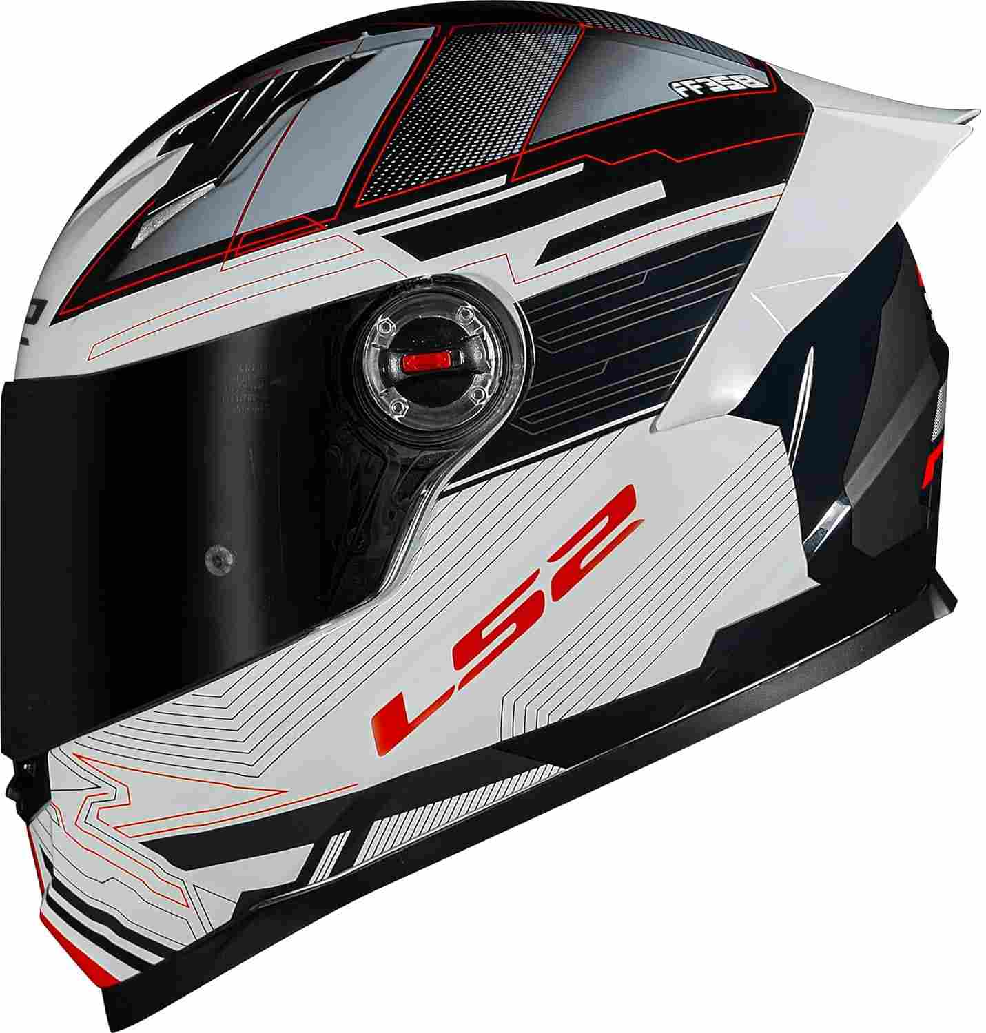 Capacete LS2 FF358 S Digital Preto: Segurança, Estilo e Conforto para Sua Moto