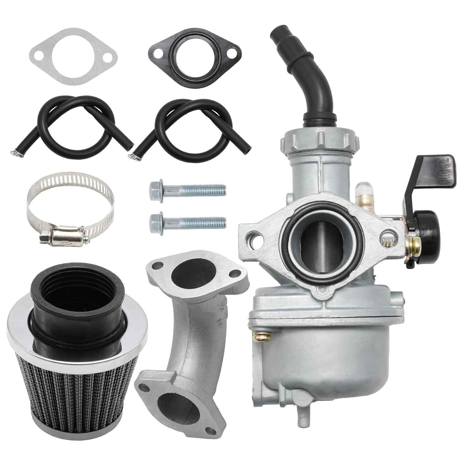 Carburador 22mm QKPARTS para Pit Bike e ATV 110cc 125cc CRF SSR Sunl Taotao