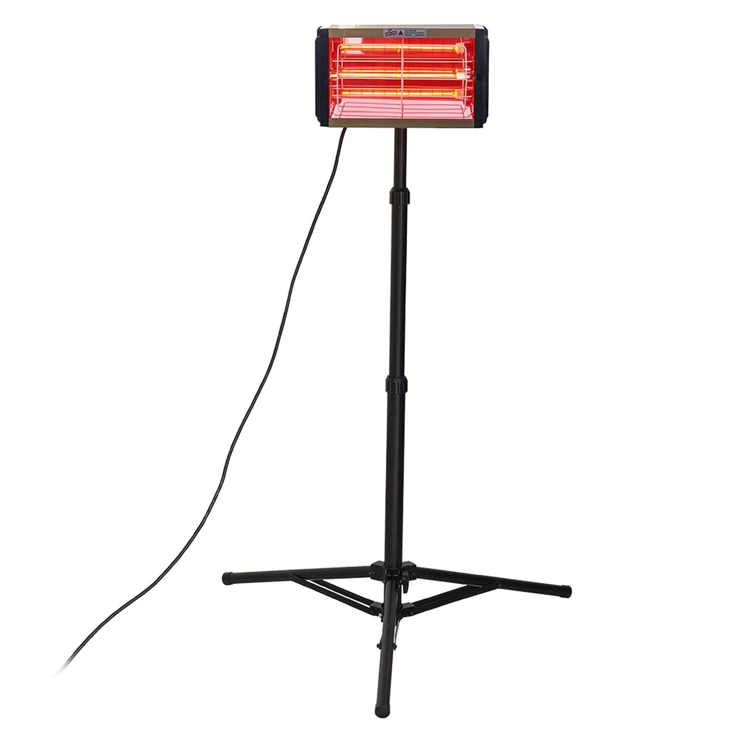 DATOUBOSS Lâmpada de Cura Infravermelha 1000W - Secagem Rápida e Portátil para Reparos Automotivos