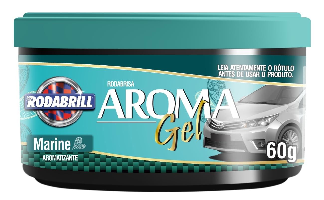 Rodabrisa Gel Marine: Perfume Refrescante e Duradouro para o Seu Carro