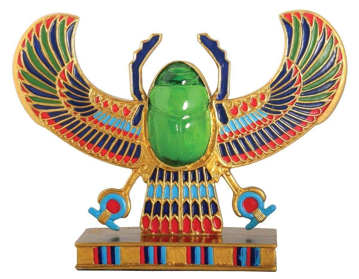 Estatueta Egípcia Colecionável Resina - Decoração e Presente Perfeito para Fãs da Antiguidade