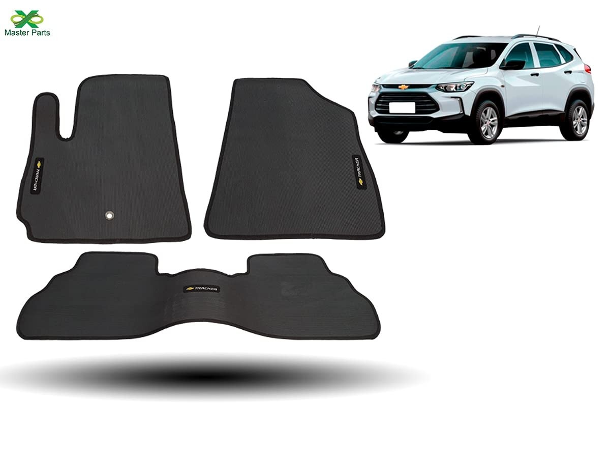 Tapete de Borracha Tracker 2021-2023+: Proteção Total e Conforto para seu SUV