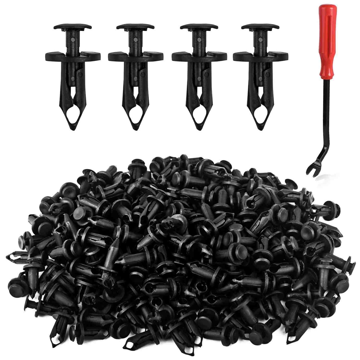 Rebites UNIGT 7661855: Fixação Universal para Polaris, Honda, Kawasaki e Mais (120 Peças + Removedor)