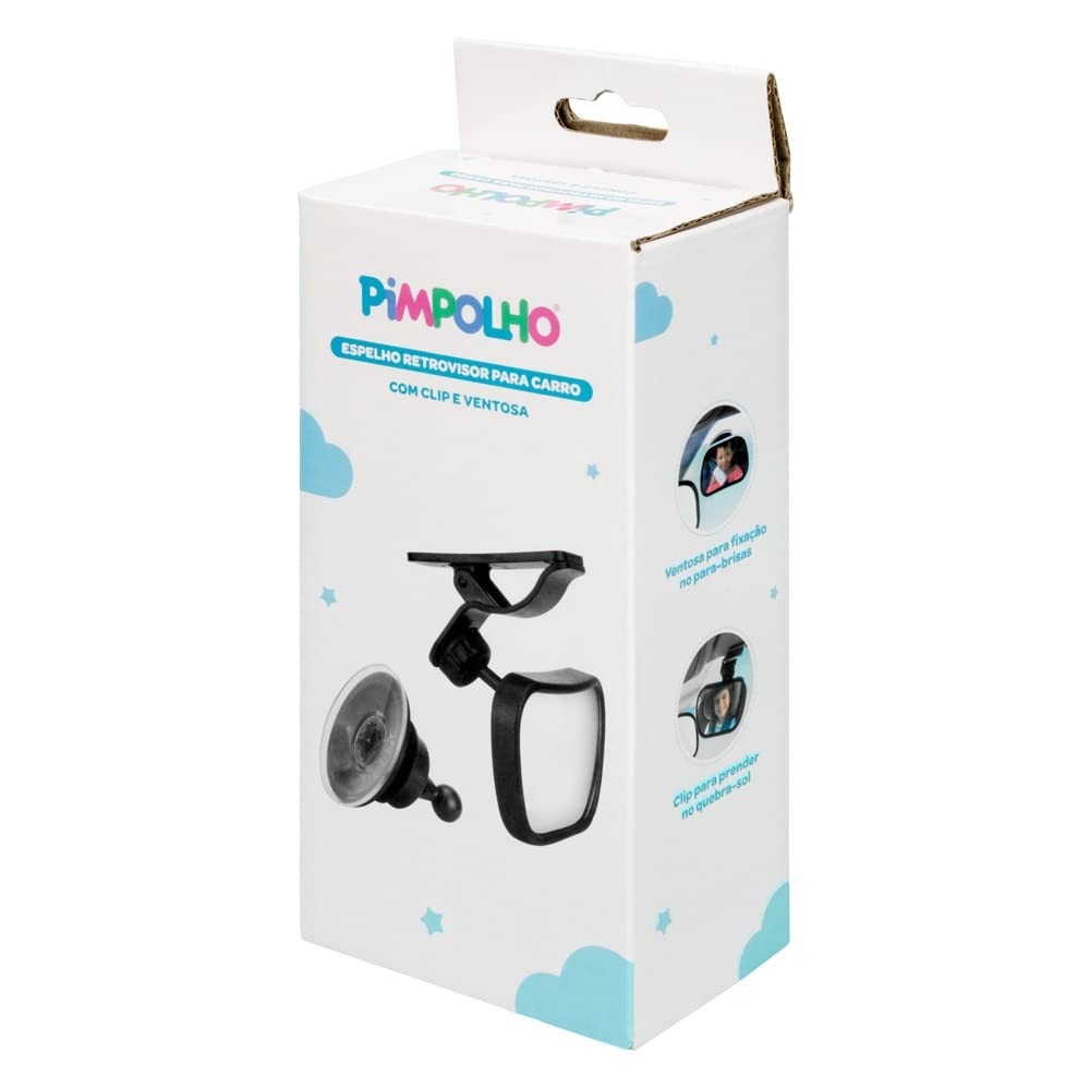 Espelho Retrovisor Pimpolho para Carro: Segurança e Visibilidade para o Bebê