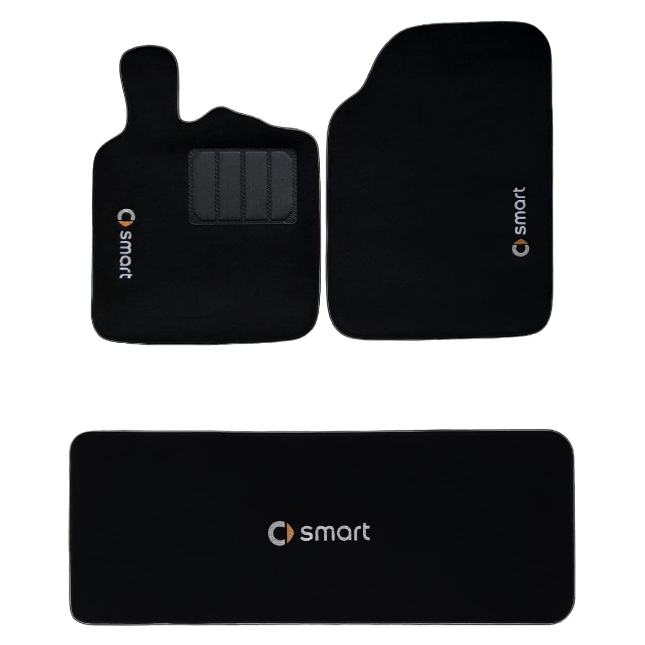 Tapete Smart Fortwo Carpete 5mm + Porta Malas 2009-2023: Proteção e Estilo Premium