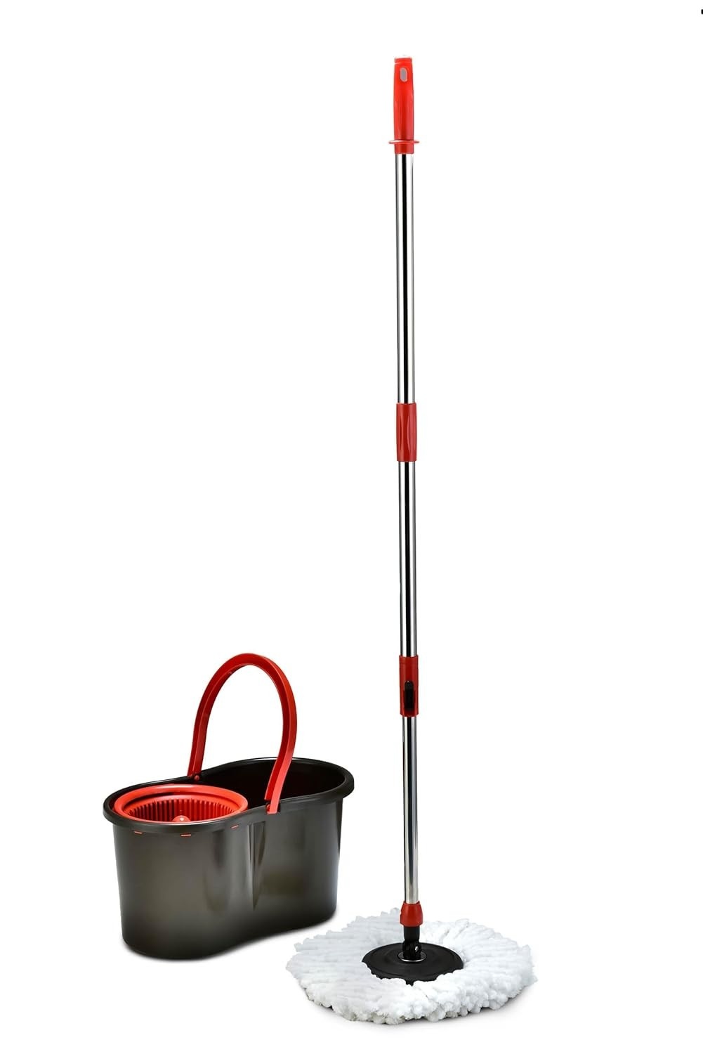 Mop Giratório com Sistema de Centrifugação - Limpeza Prática e Higiênica