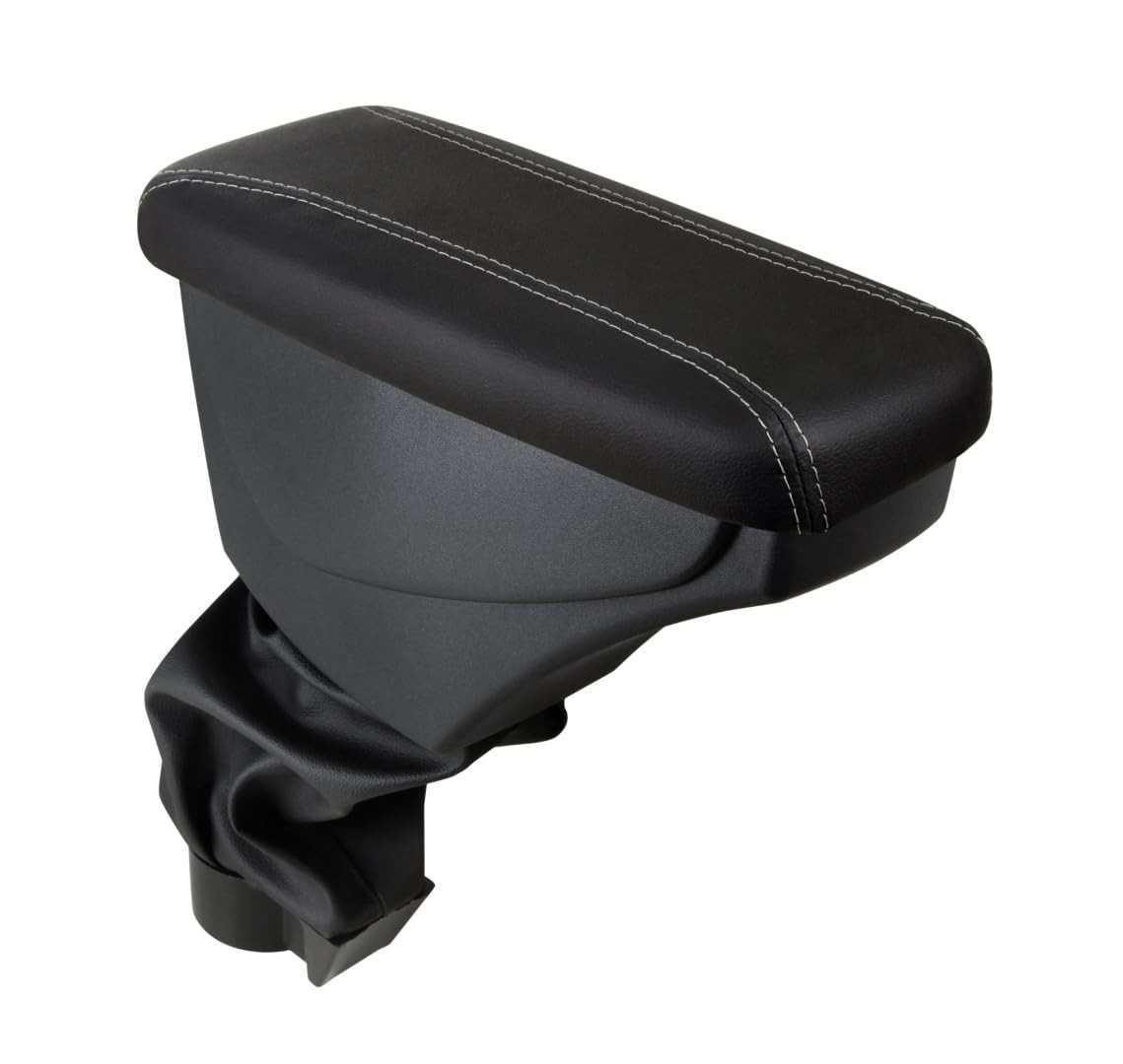Apoio de Braço Premium Courvin Preto para Fiat Argo, Cronos e Strada - Conforto e Estilo em Cada Viagem!