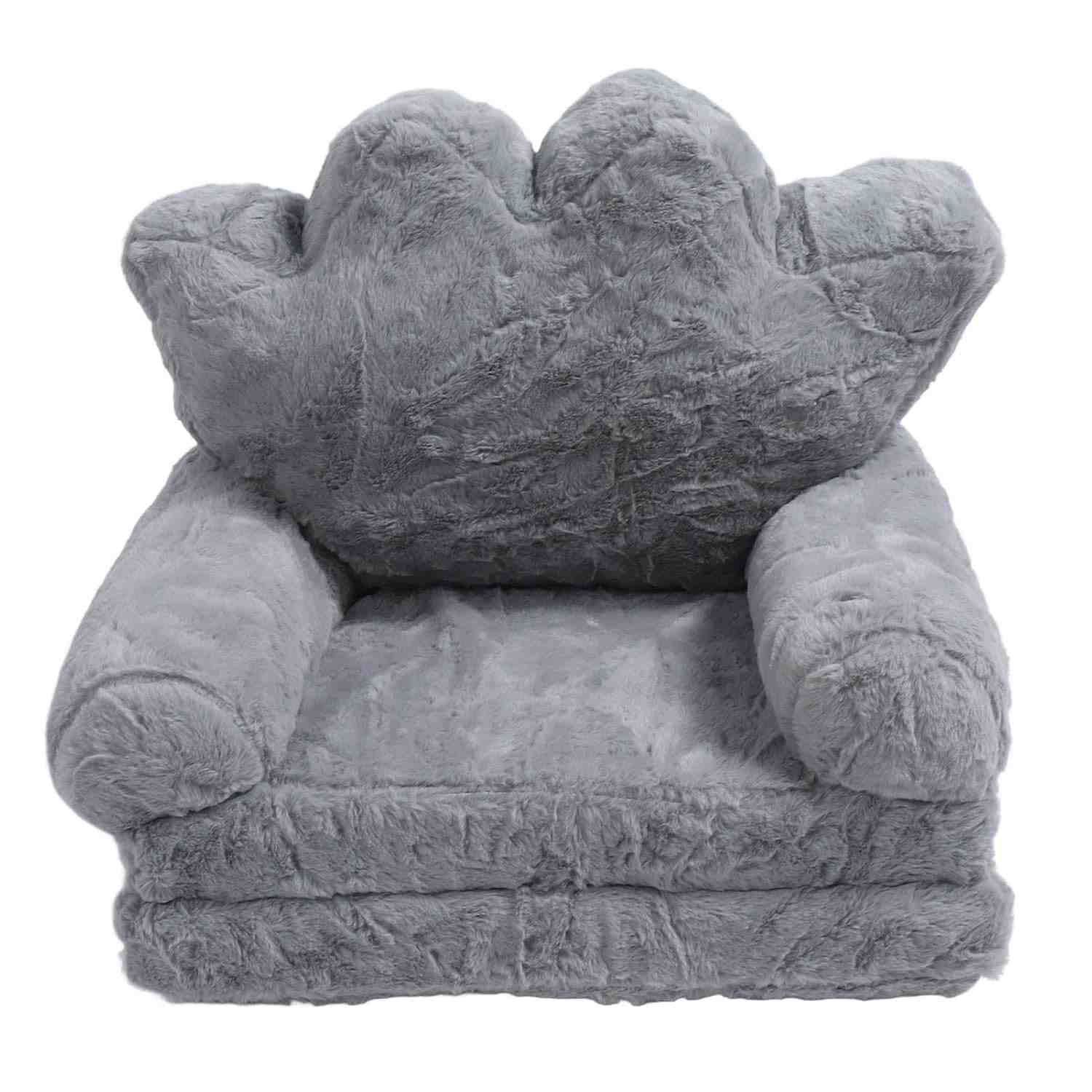 Almofada de Assento Coroa Princesa - Leve, Dobrável e Ergonômica para Crianças